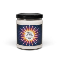 Inspirational Scented Candle - Shine Bright, Aromatherapy Candle, Self-Care Gift, Home Decor, Relaxation Aid