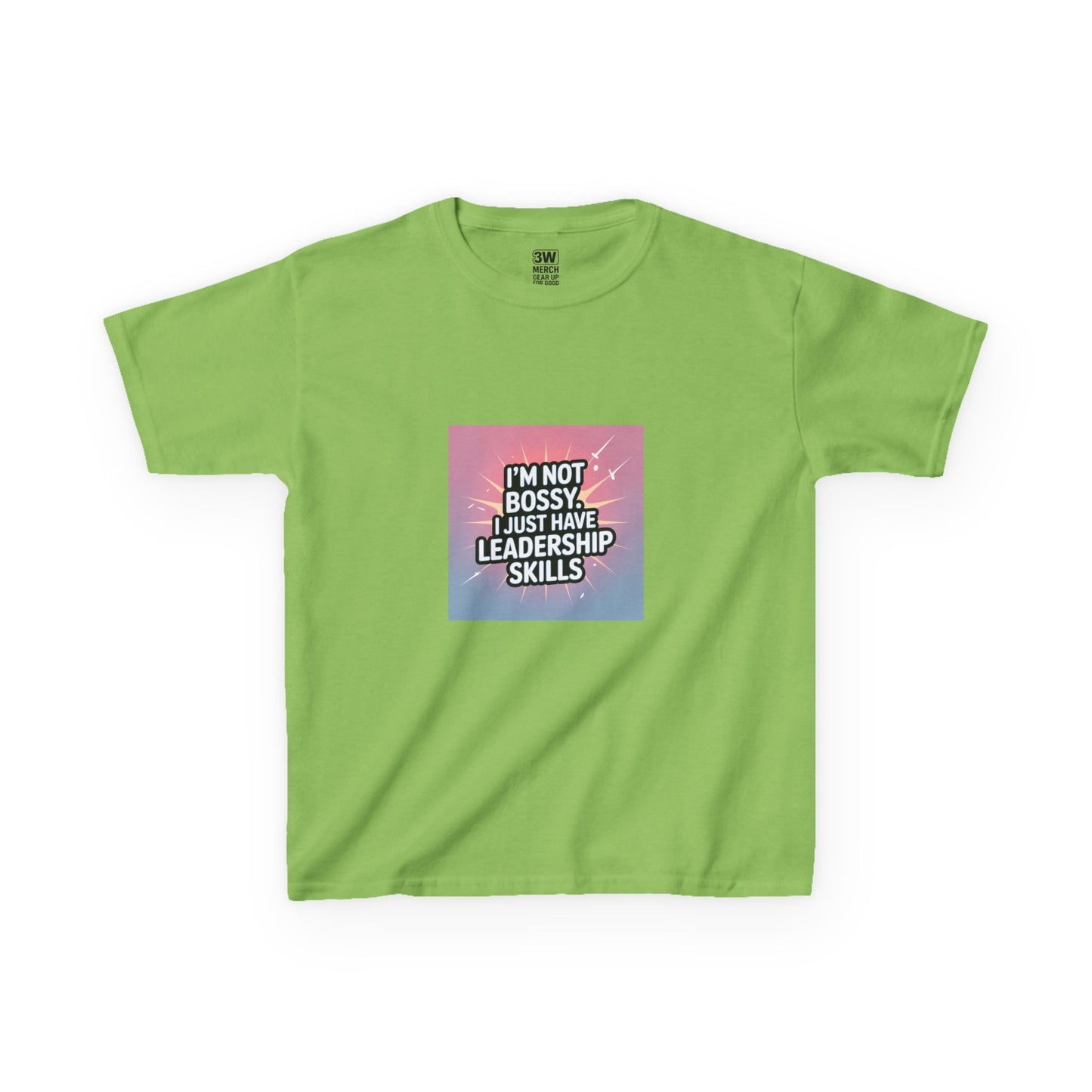 Leadership Skills Kids Tee, Funny Slogan T Shirt, Gift for Young Leaders, Motivational Wear, Birthday Gift, Inspirational Kids Apparel
