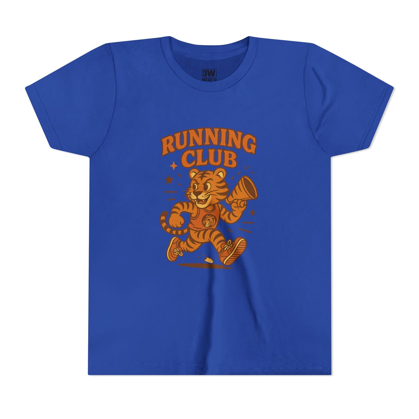 Youth Running Club Tee, Sporty Kids T-Shirt, Activewear for Boys & Girls, Perfect Gift for Young Athletes, Cute Running Shirt
