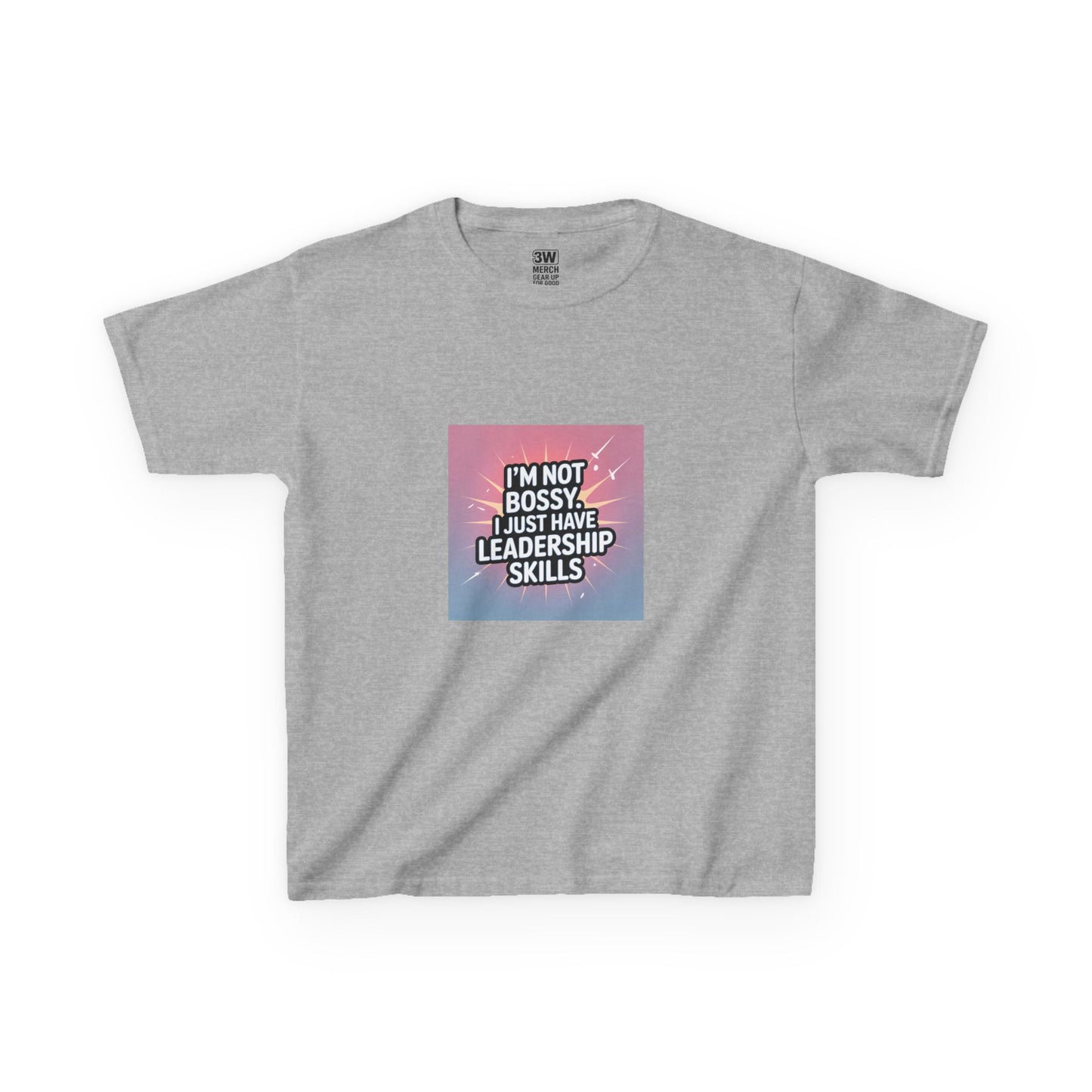 Leadership Skills Kids Tee, Funny Slogan T Shirt, Gift for Young Leaders, Motivational Wear, Birthday Gift, Inspirational Kids Apparel