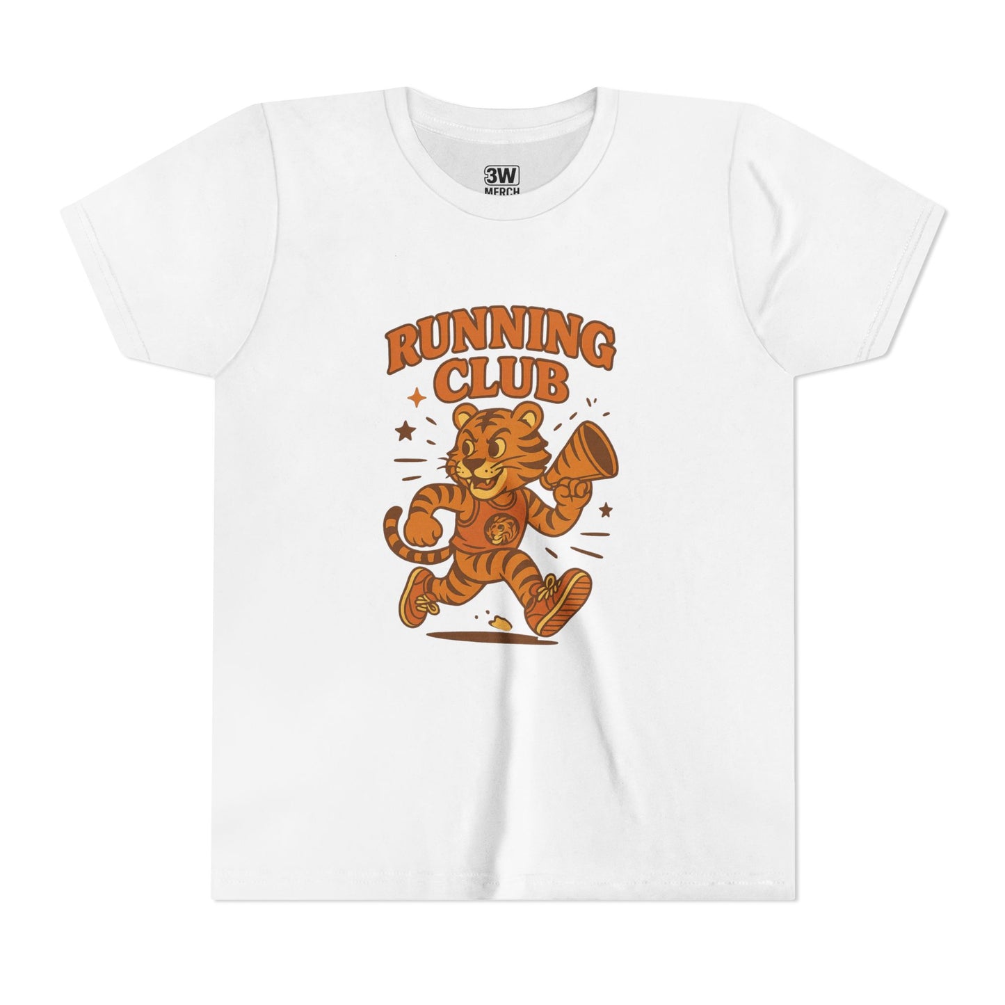 Youth Running Club Tee, Sporty Kids T-Shirt, Activewear for Boys & Girls, Perfect Gift for Young Athletes, Cute Running Shirt
