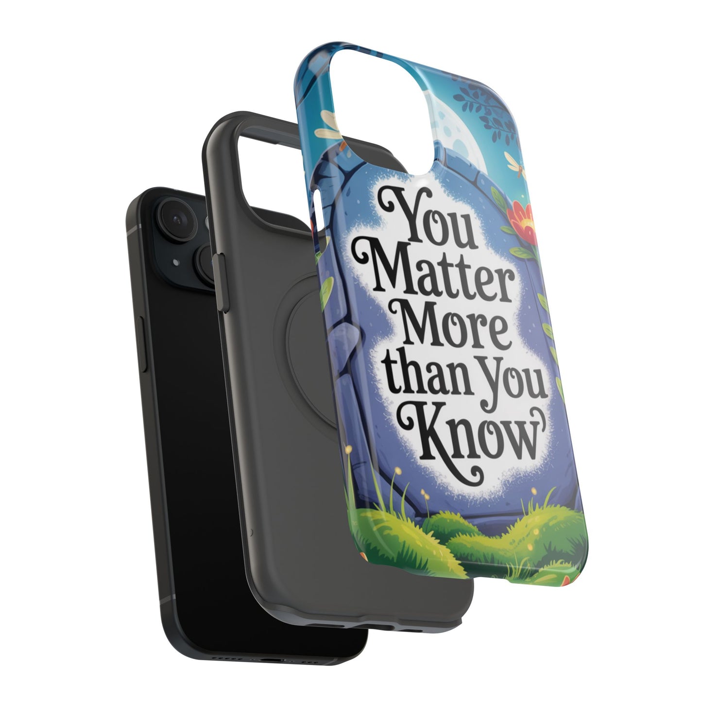 Impact-Resistant Phone Case - Encouragement Gift, Motivational Design, Phone Accessory, Self-Love Reminder, Holiday Gift
