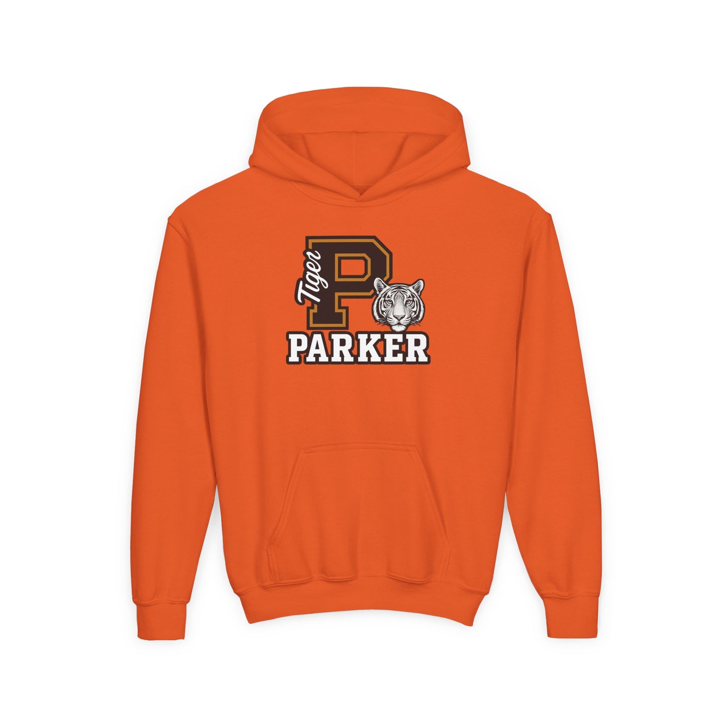 Personalized Youth Tiger Hoodie,Sweatshirt for Kids, Perfect Gift for Birthdays, Sports Events, and Back-to-School