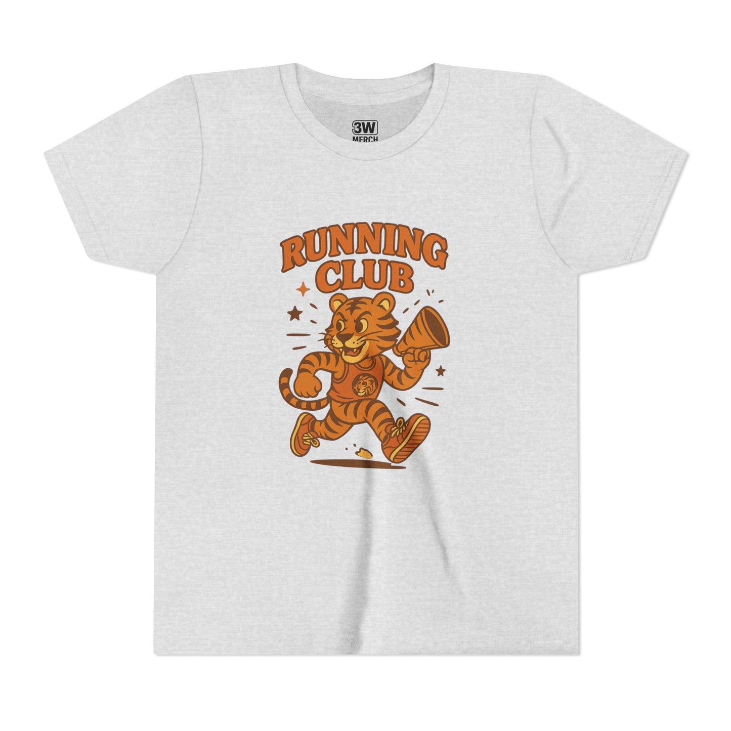 Youth Running Club Tee, Sporty Kids T-Shirt, Activewear for Boys & Girls, Perfect Gift for Young Athletes, Cute Running Shirt