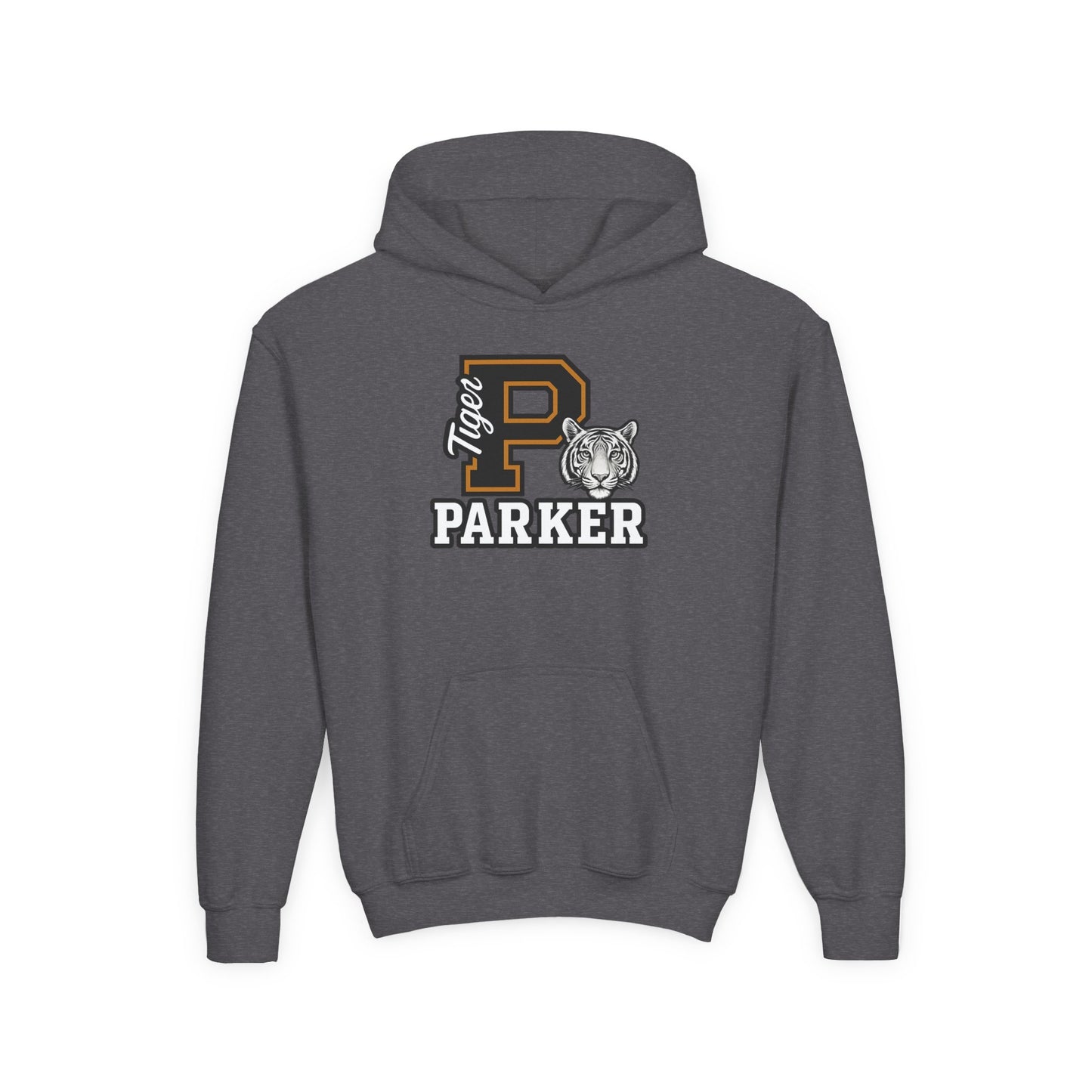 Personalized Youth Tiger Hoodie,Sweatshirt for Kids, Perfect Gift for Birthdays, Sports Events, and Back-to-School
