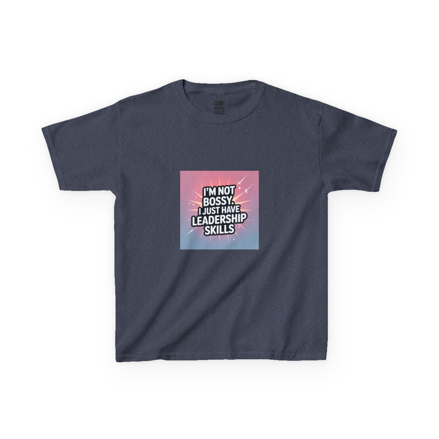 Leadership Skills Kids Tee, Funny Slogan T Shirt, Gift for Young Leaders, Motivational Wear, Birthday Gift, Inspirational Kids Apparel