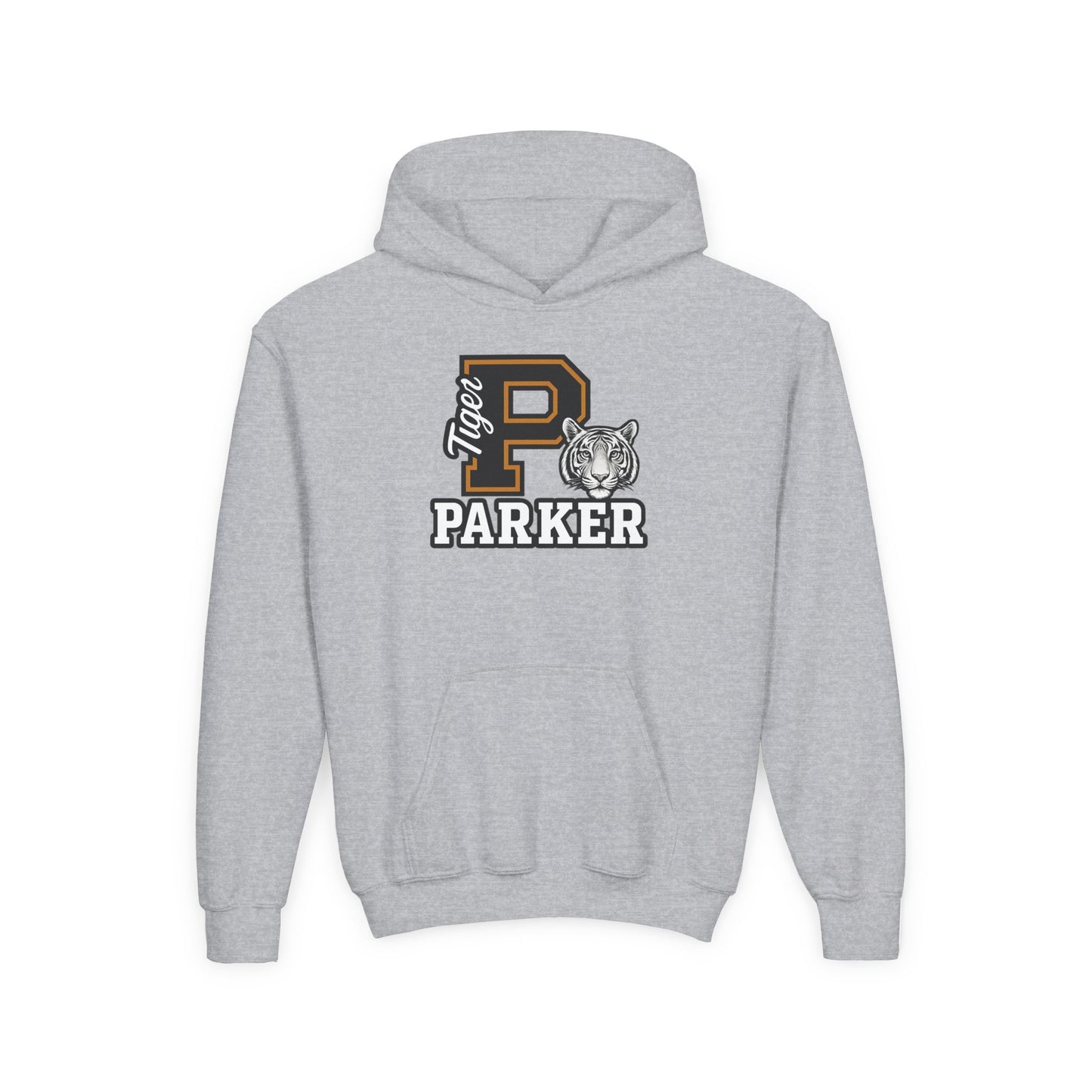 Personalized Youth Tiger Hoodie,Sweatshirt for Kids, Perfect Gift for Birthdays, Sports Events, and Back-to-School