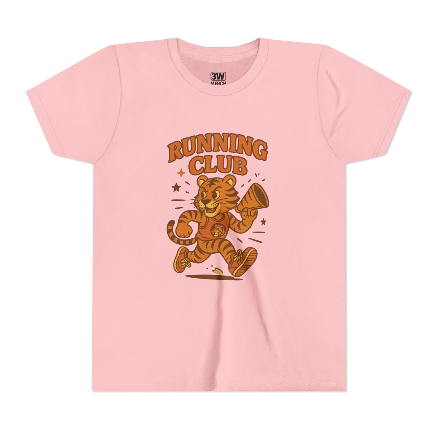 Youth Running Club Tee, Sporty Kids T-Shirt, Activewear for Boys & Girls, Perfect Gift for Young Athletes, Cute Running Shirt
