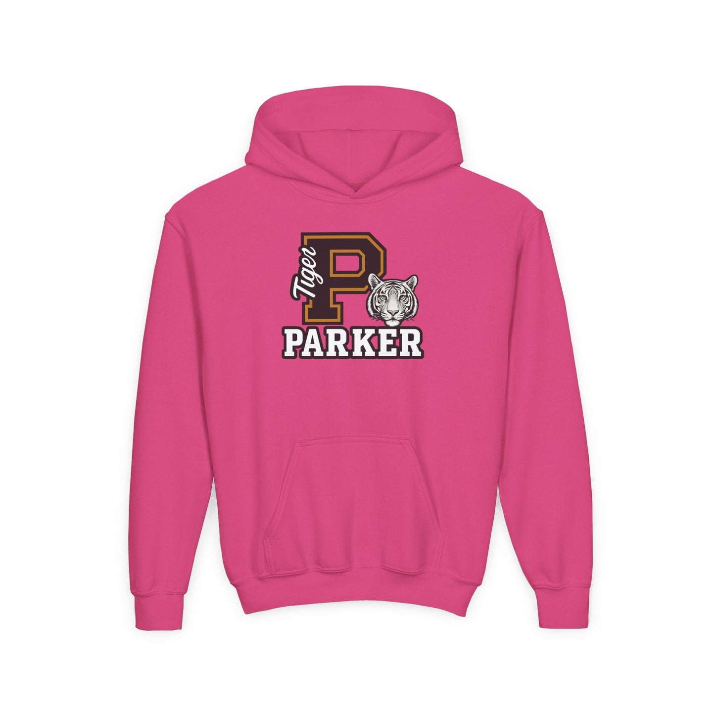 Personalized Youth Tiger Hoodie,Sweatshirt for Kids, Perfect Gift for Birthdays, Sports Events, and Back-to-School
