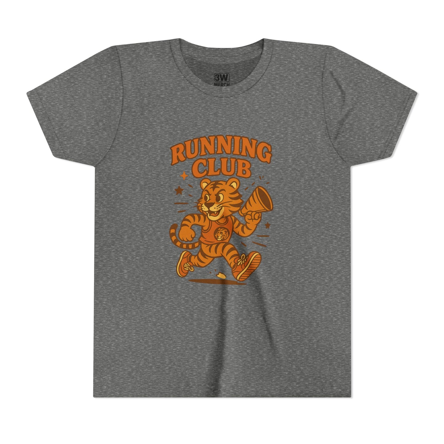 Youth Running Club Tee, Sporty Kids T-Shirt, Activewear for Boys & Girls, Perfect Gift for Young Athletes, Cute Running Shirt