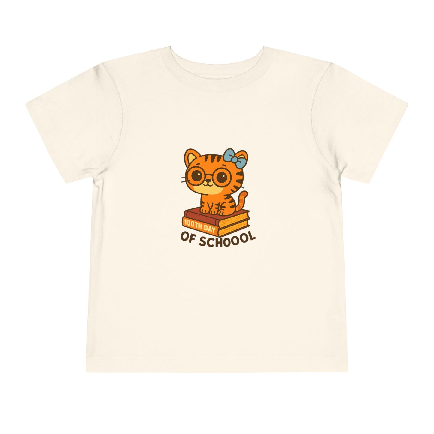 100th Day of School Tiger Spirit Tee – Cute Back-to-School Pride Shirt for Kids