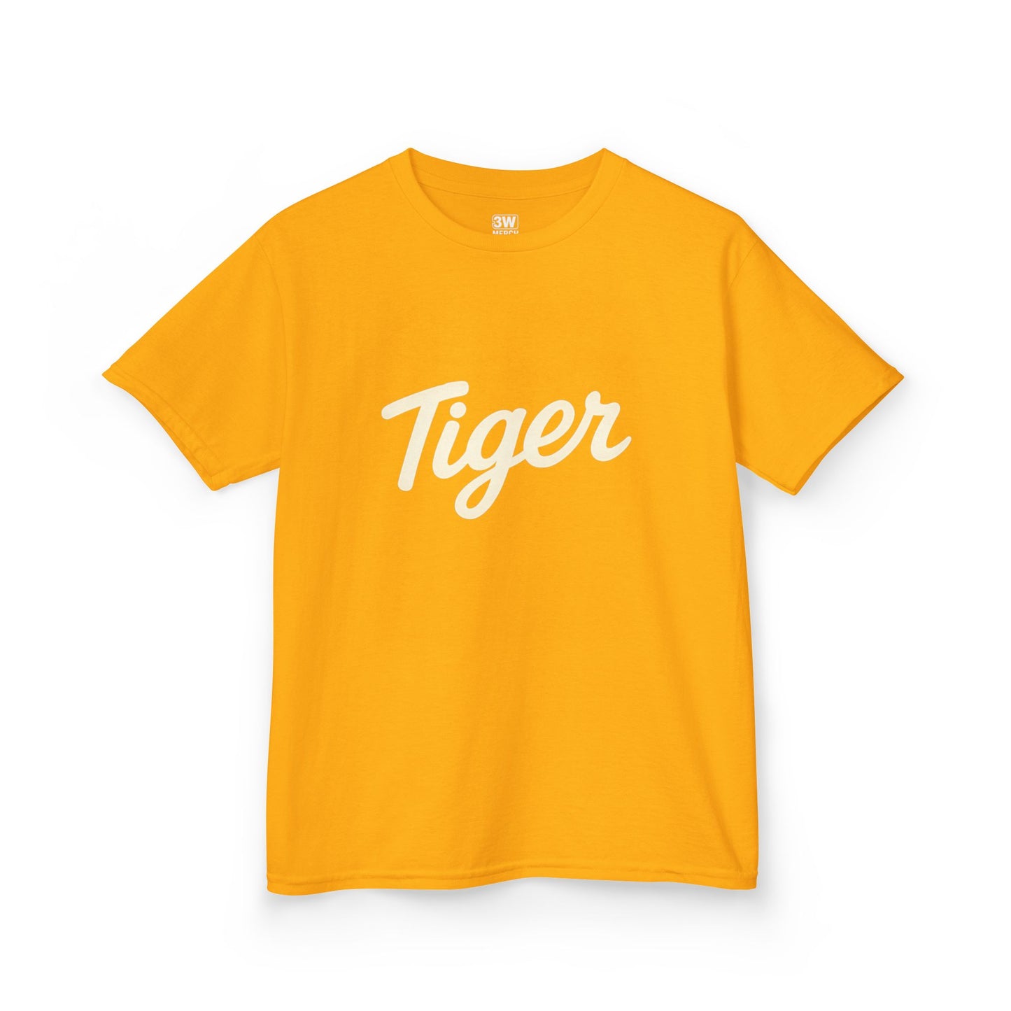 Tiger Kids Heavy Cotton Tee - Fun Kids T-Shirt, Birthday Gift, Animal Lover Apparel, Everyday Wear, Nature Enthusiast Shirt