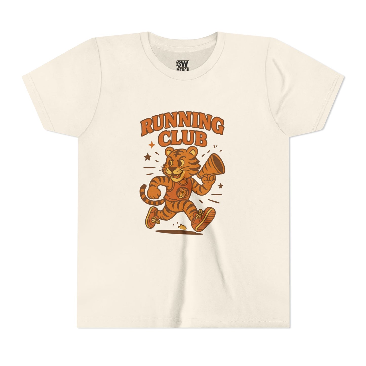 Youth Running Club Tee, Sporty Kids T-Shirt, Activewear for Boys & Girls, Perfect Gift for Young Athletes, Cute Running Shirt