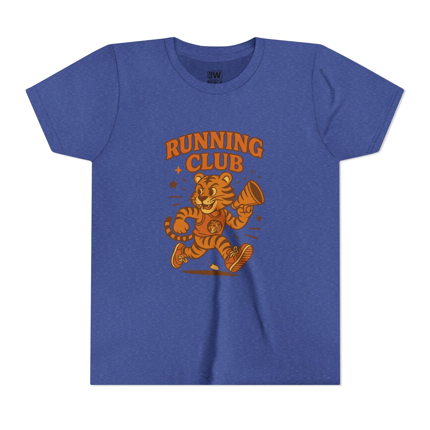 Youth Running Club Tee, Sporty Kids T-Shirt, Activewear for Boys & Girls, Perfect Gift for Young Athletes, Cute Running Shirt