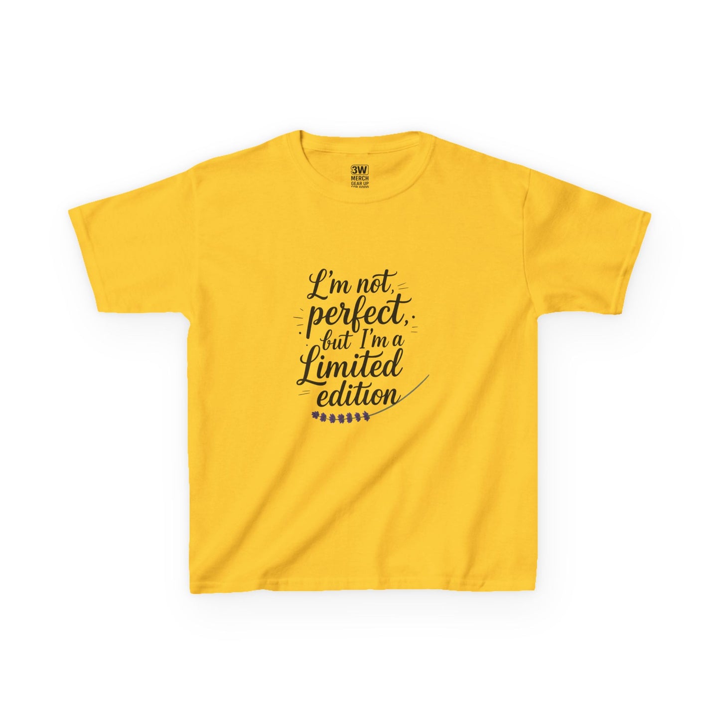 Limited Edition Kids Tee - I'm Not Perfect, Kids T-Shirt, Birthday Gift, Unique Gift for Kids, Fun Casual Wear, Limited Edition T-Shirt