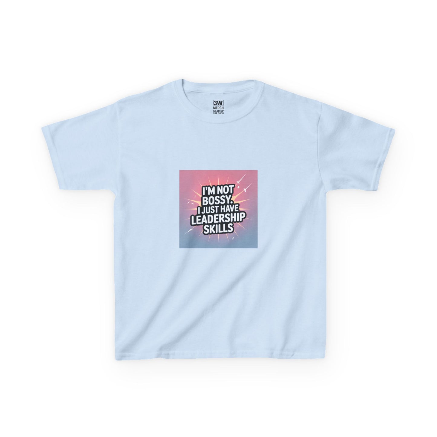 Leadership Skills Kids Tee, Funny Slogan T Shirt, Gift for Young Leaders, Motivational Wear, Birthday Gift, Inspirational Kids Apparel