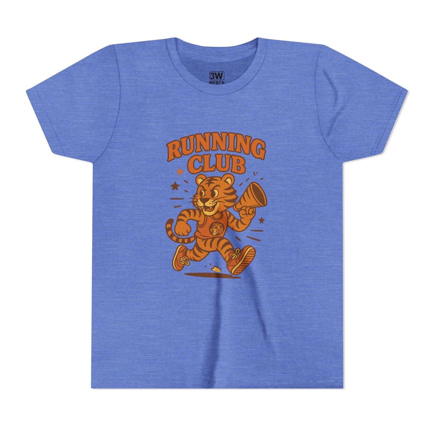 Youth Running Club Tee, Sporty Kids T-Shirt, Activewear for Boys & Girls, Perfect Gift for Young Athletes, Cute Running Shirt