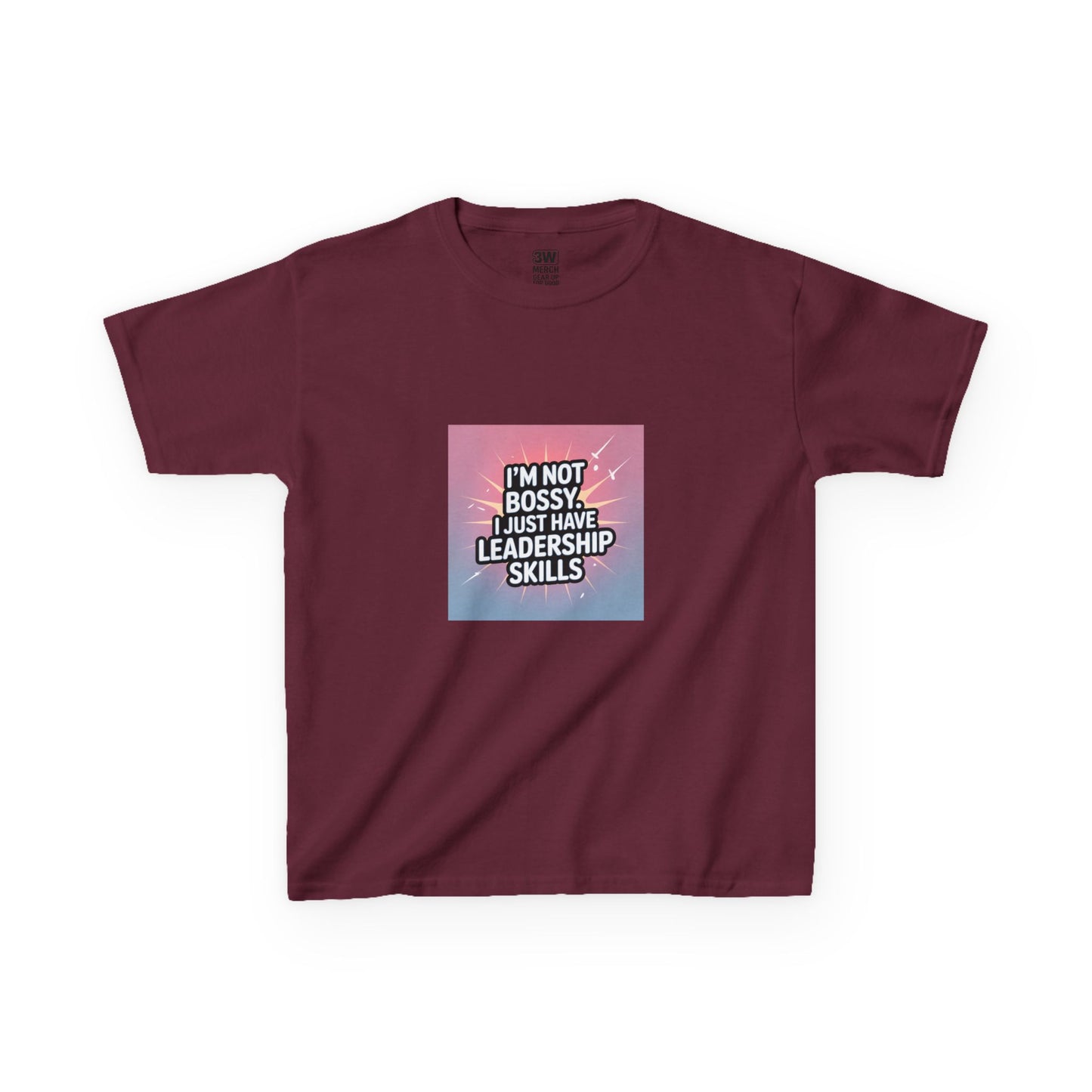 Leadership Skills Kids Tee, Funny Slogan T Shirt, Gift for Young Leaders, Motivational Wear, Birthday Gift, Inspirational Kids Apparel