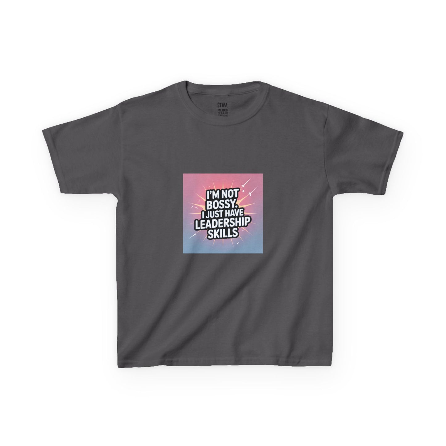 Leadership Skills Kids Tee, Funny Slogan T Shirt, Gift for Young Leaders, Motivational Wear, Birthday Gift, Inspirational Kids Apparel