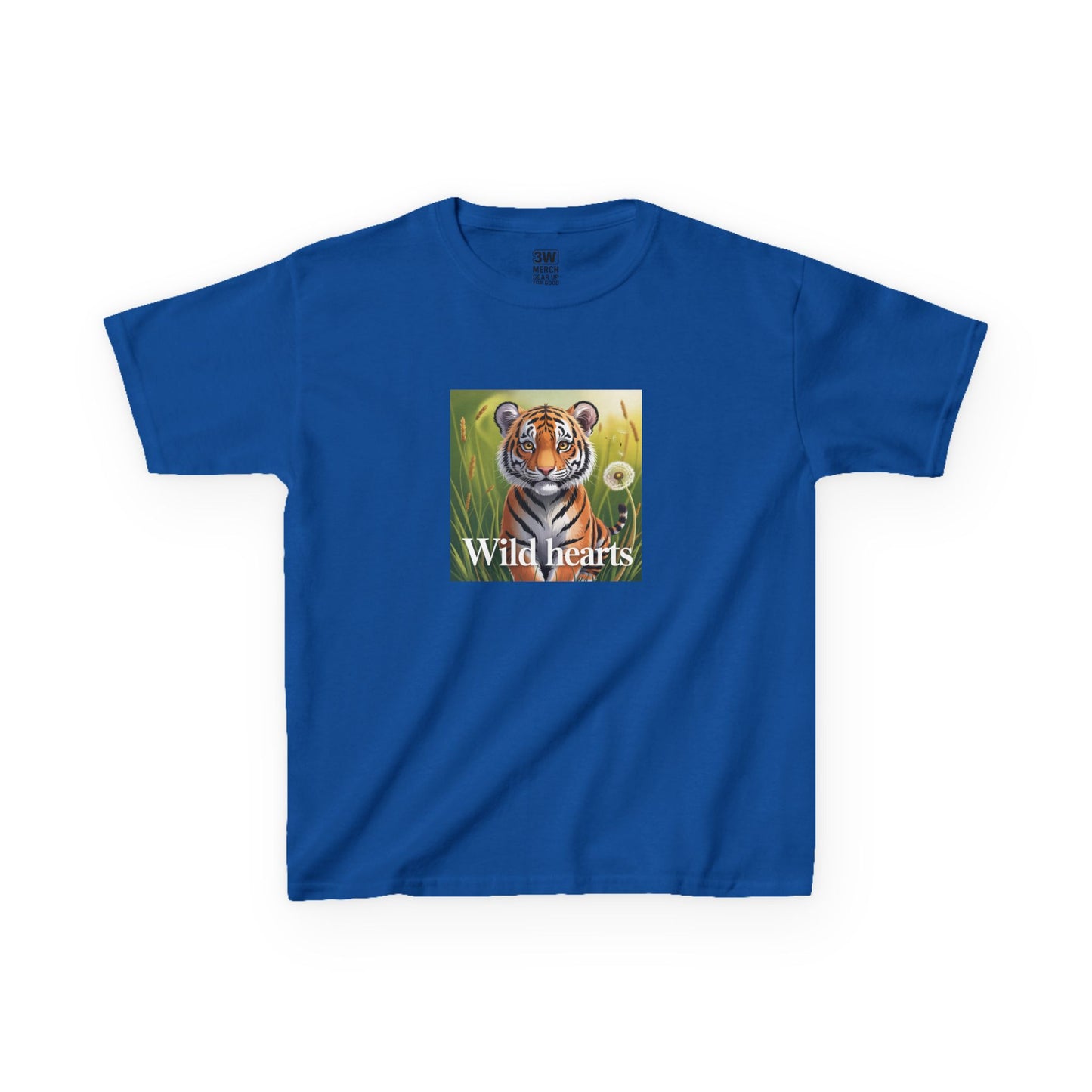 Wild Hearts Kids Tee - Fun Cotton Shirt for Young Adventurers, Birthday Gift, Animal Lover Apparel, Everyday Wear