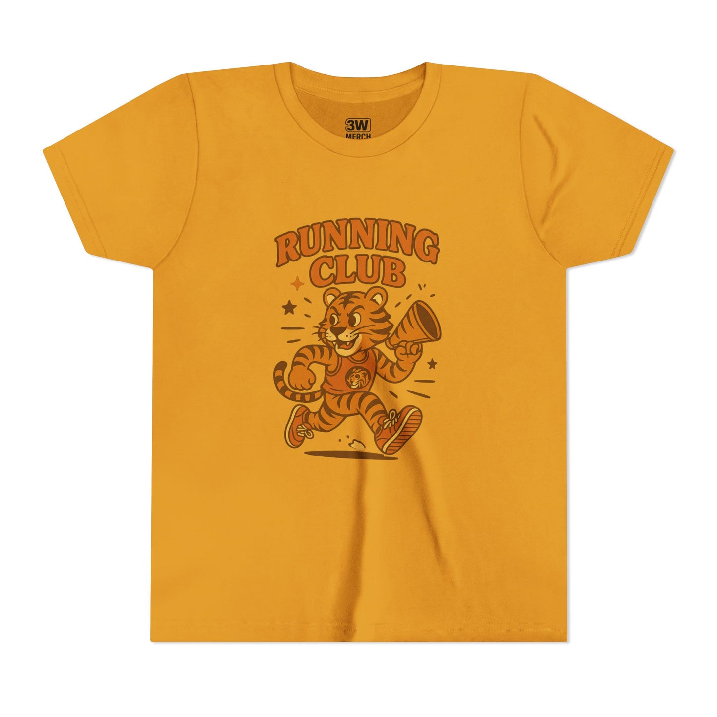 Youth Running Club Tee, Sporty Kids T-Shirt, Activewear for Boys & Girls, Perfect Gift for Young Athletes, Cute Running Shirt
