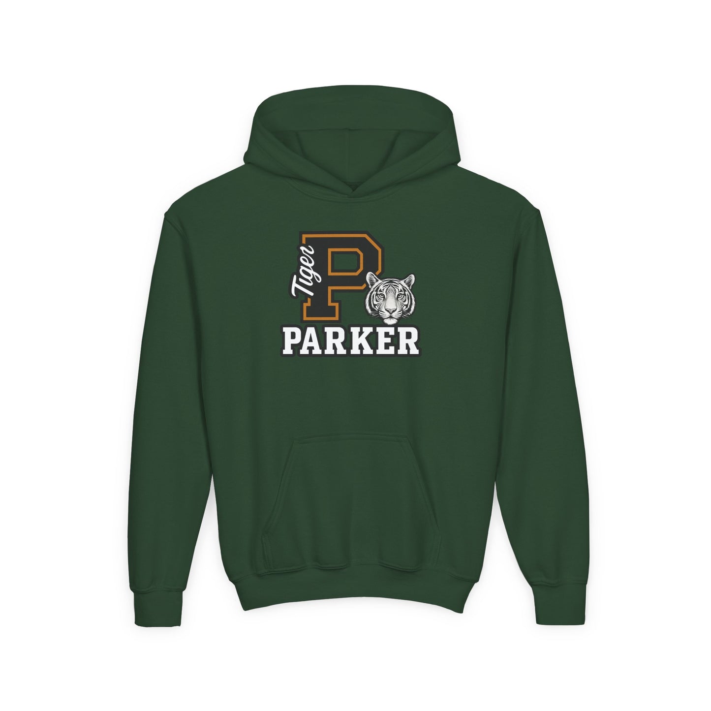 Personalized Youth Tiger Hoodie,Sweatshirt for Kids, Perfect Gift for Birthdays, Sports Events, and Back-to-School