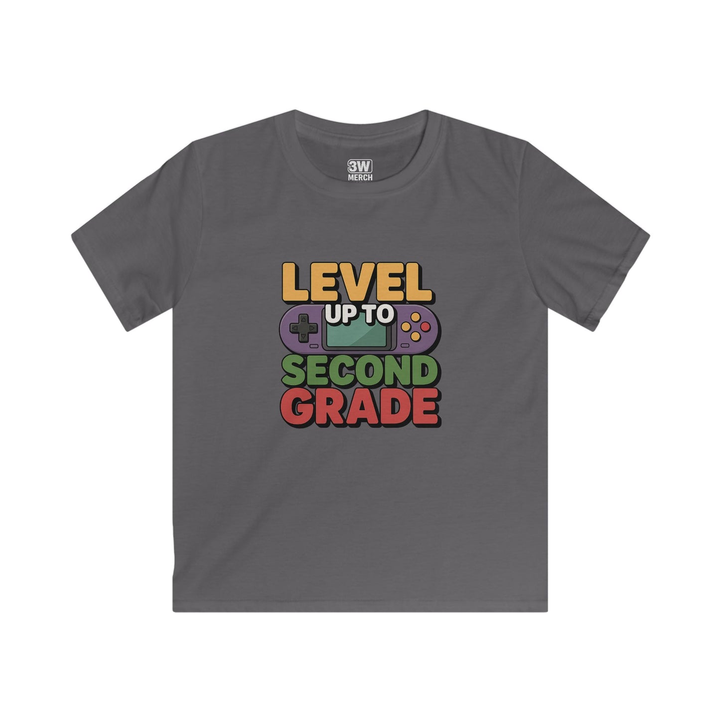 Kids Video Game Tee, Fun Gift for Boys and Girls, Great for Back to School or Birthdays, Cute Level Up Shirt, Video Game Humor Shirt