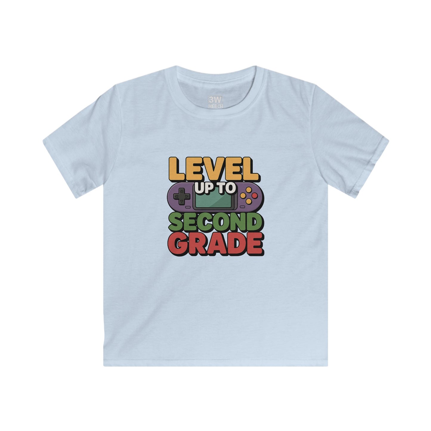 Kids Video Game Tee, Fun Gift for Boys and Girls, Great for Back to School or Birthdays, Cute Level Up Shirt, Video Game Humor Shirt