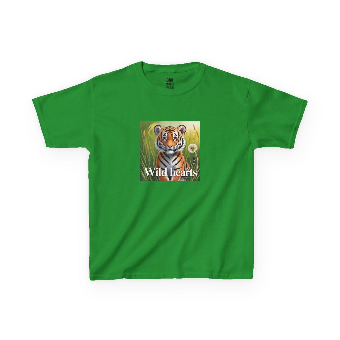 Wild Hearts Kids Tee - Fun Cotton Shirt for Young Adventurers, Birthday Gift, Animal Lover Apparel, Everyday Wear