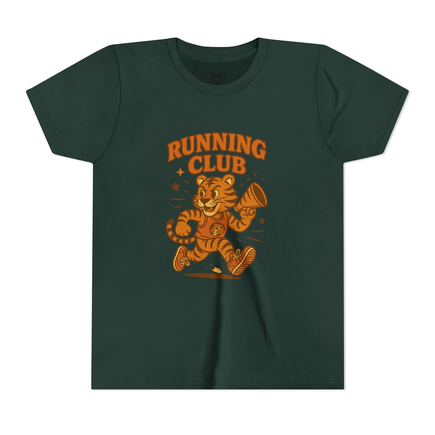 Youth Running Club Tee, Sporty Kids T-Shirt, Activewear for Boys & Girls, Perfect Gift for Young Athletes, Cute Running Shirt