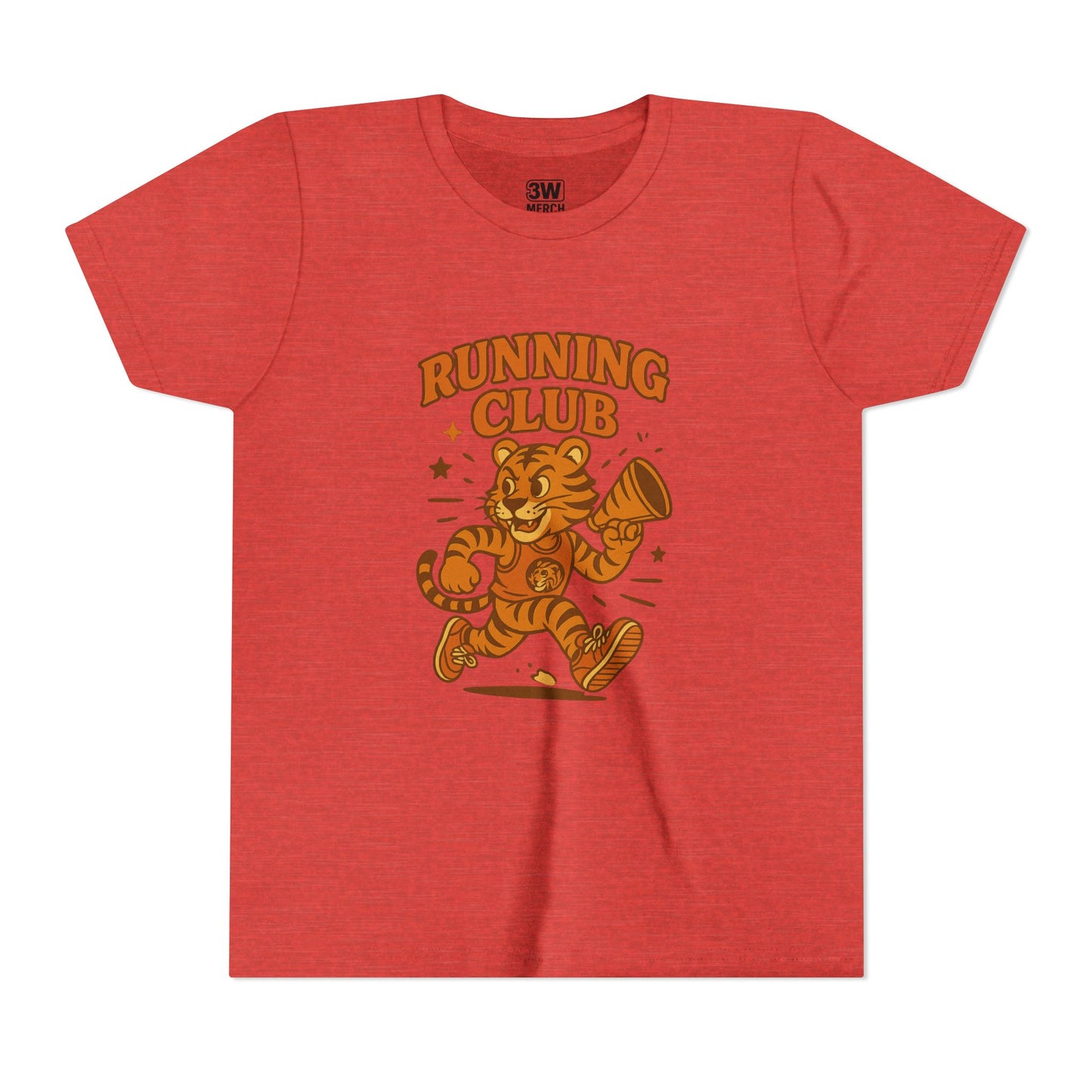 Youth Running Club Tee, Sporty Kids T-Shirt, Activewear for Boys & Girls, Perfect Gift for Young Athletes, Cute Running Shirt