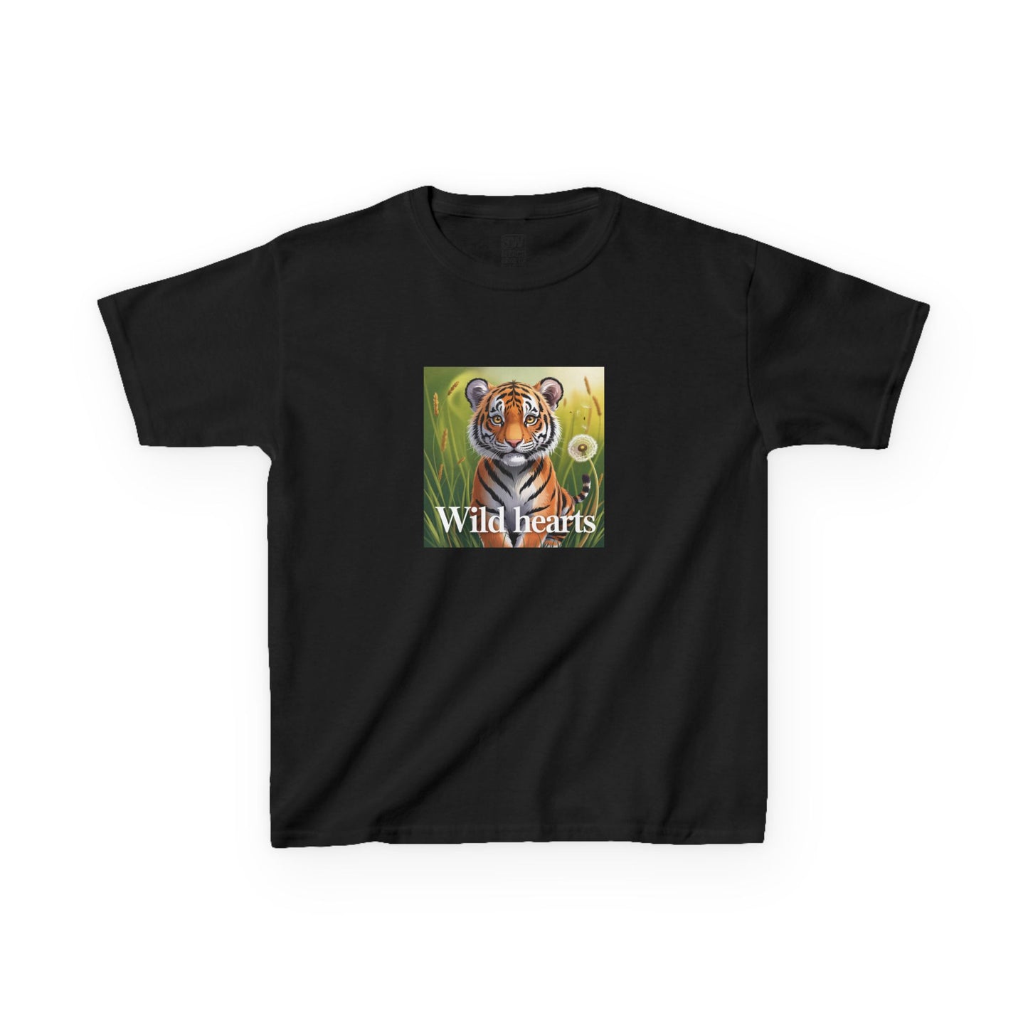 Wild Hearts Kids Tee - Fun Cotton Shirt for Young Adventurers, Birthday Gift, Animal Lover Apparel, Everyday Wear
