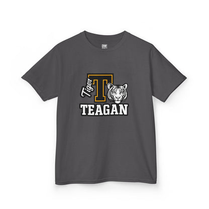 Personalized Kids Tiger Tee | Cool Animal Shirt | Perfect for Gifts, Birthdays, School Events, Weekend Wear