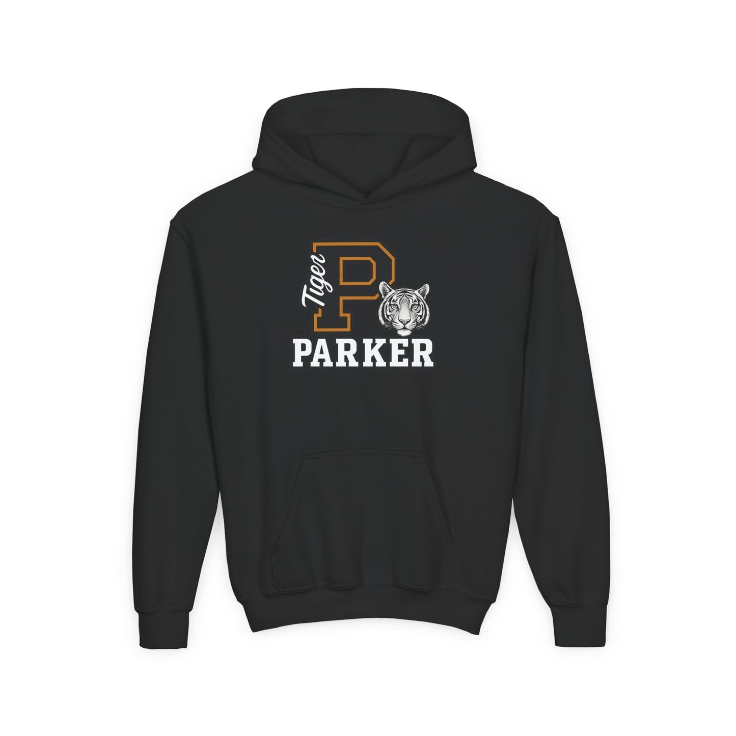 Personalized Youth Tiger Hoodie,Sweatshirt for Kids, Perfect Gift for Birthdays, Sports Events, and Back-to-School