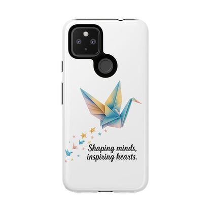 Phone Case: Inspirational Origami Crane Design, Unique Cell Cover, Motivational Gift, Custom Phone Protector, Perfect for Students & [...]