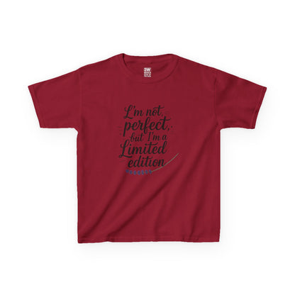 Limited Edition Kids Tee - I'm Not Perfect, Kids T-Shirt, Birthday Gift, Unique Gift for Kids, Fun Casual Wear, Limited Edition T-Shirt