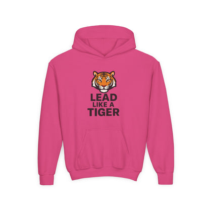 Lead Like a Tiger Hoodie – Motivational School Spirit Youth Heavy blend Sweatshirt