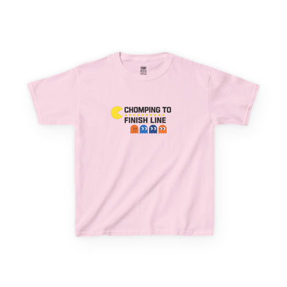 Pac-Man Jog-A-Thon T-Shirt | “Chomping to the Finish Line” Retro Game Tee | School Spirit Shirt | Custom Team & Class Shirt | Fun Run Fundraiser Shirt