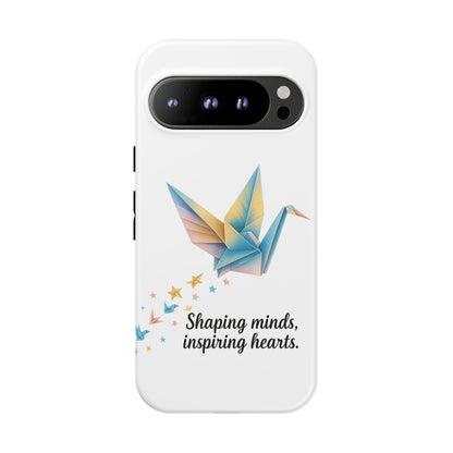 Phone Case: Inspirational Origami Crane Design, Unique Cell Cover, Motivational Gift, Custom Phone Protector, Perfect for Students & [...]