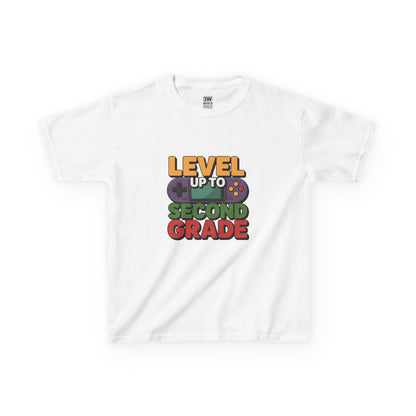 Kids Video Game Tee, Fun Gift for Boys and Girls, Great for Back to School or Birthdays, Cute Level Up Shirt, Video Game Humor Shirt