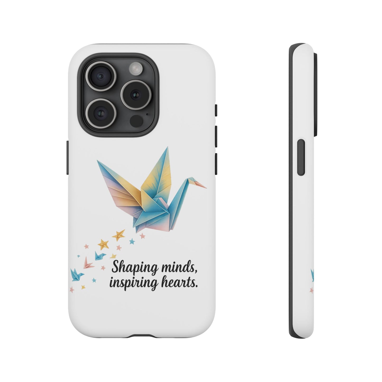 Phone Case: Inspirational Origami Crane Design, Unique Cell Cover, Motivational Gift, Custom Phone Protector, Perfect for Students & [...]
