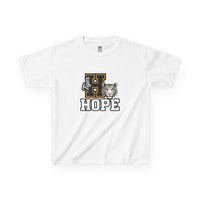 Tiger Hope Kids Tee, Fun Children's Shirt, Supportive Tiger Graphic Tee, Perfect for Birthdays, School Events, Youth Apparel