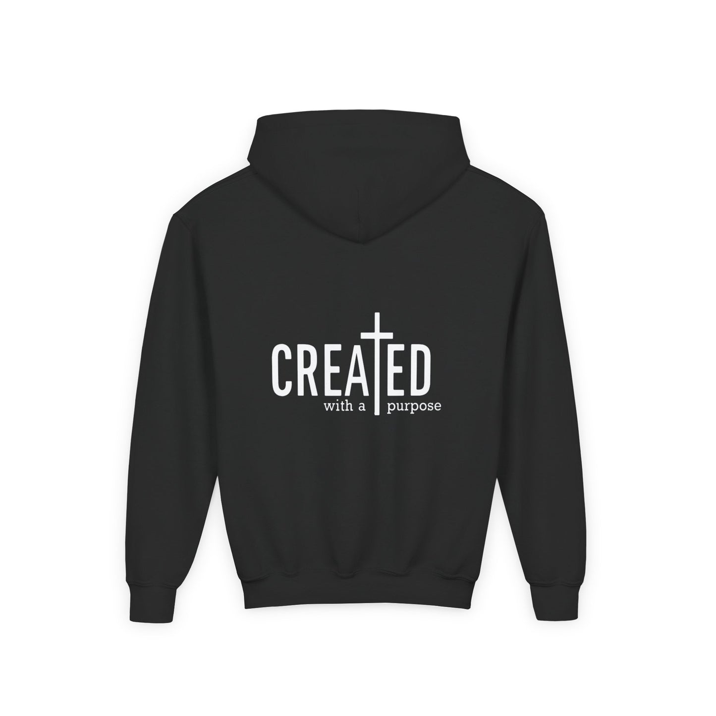 Youth Hooded Sweatshirt - Inspired by Waves, Created with a Purpose, Great for Everyday Wear, Gifts for Teens, Casual and [...]