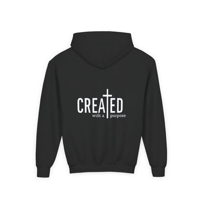 Youth Hooded Sweatshirt - Inspired by Waves, Created with a Purpose, Great for Everyday Wear, Gifts for Teens, Casual and [...]