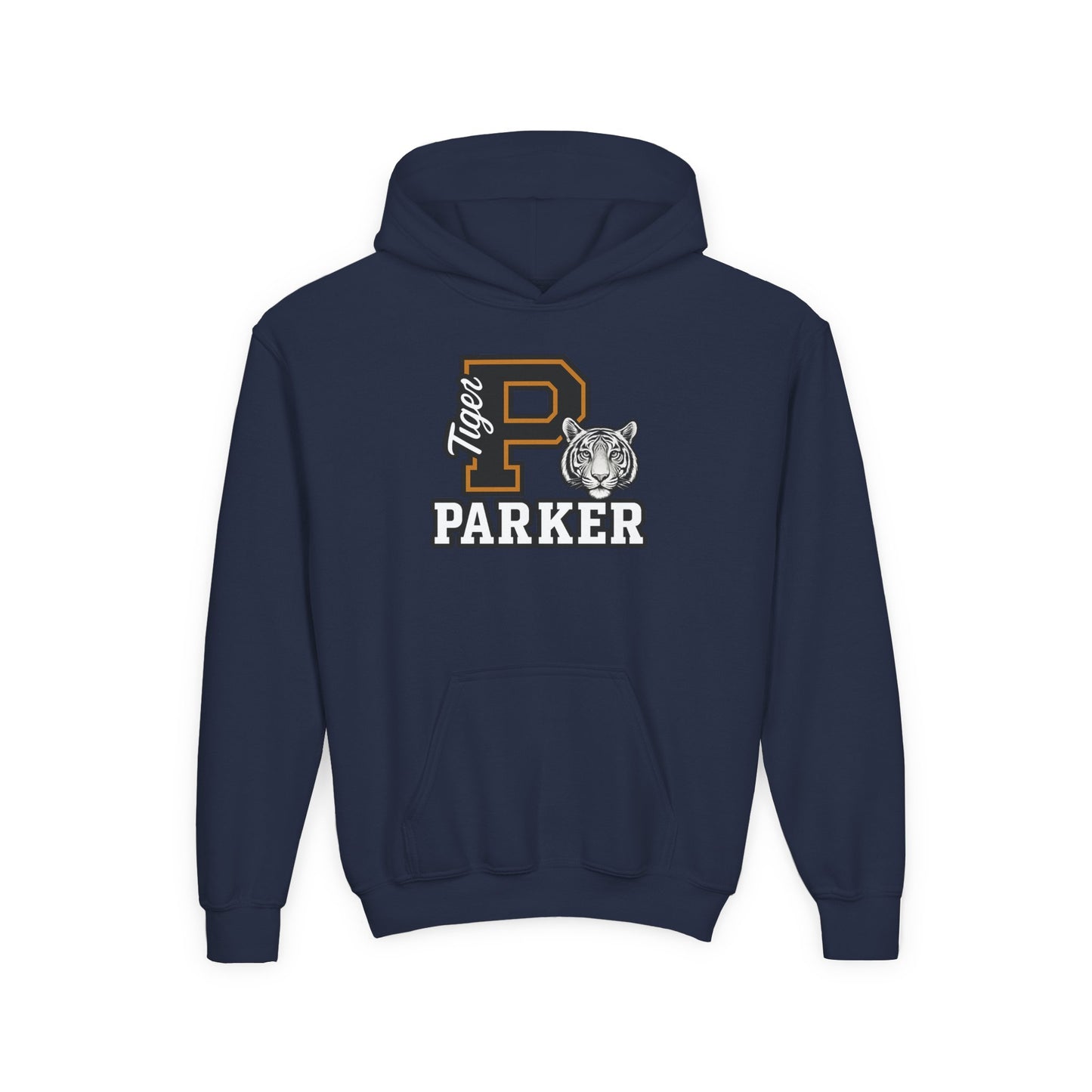 Personalized Youth Tiger Hoodie,Sweatshirt for Kids, Perfect Gift for Birthdays, Sports Events, and Back-to-School