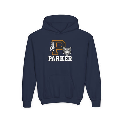Personalized Youth Tiger Hoodie,Sweatshirt for Kids, Perfect Gift for Birthdays, Sports Events, and Back-to-School