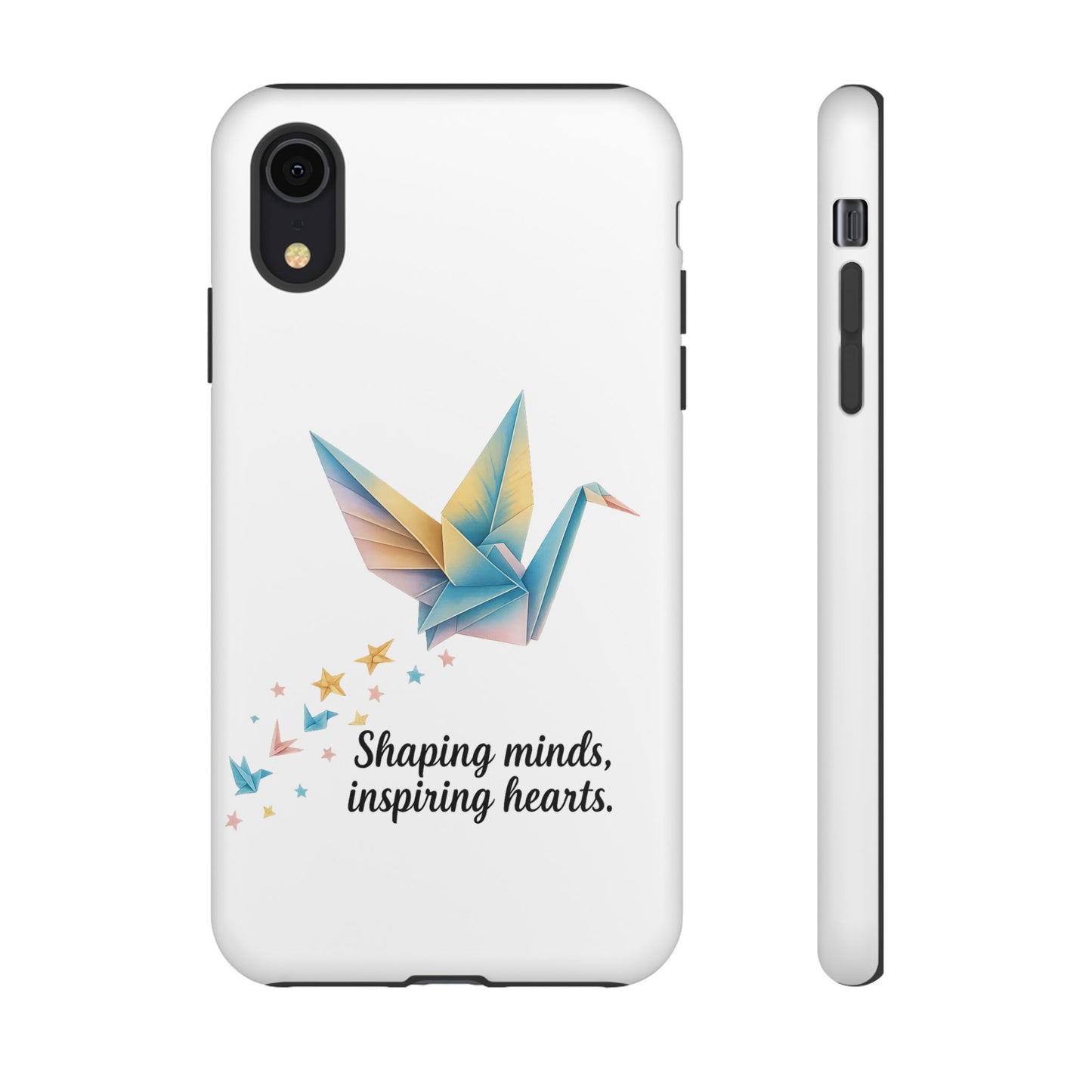 Phone Case: Inspirational Origami Crane Design, Unique Cell Cover, Motivational Gift, Custom Phone Protector, Perfect for Students & [...]