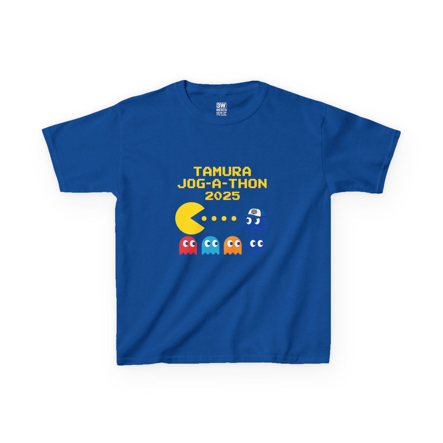 Custom Tamura Jog-A-Thon 2025 Retro PAC-MAN Shirt | School Spirit Tee | Race Day Fundraiser T-Shirt | Unisex Graphic Tee
