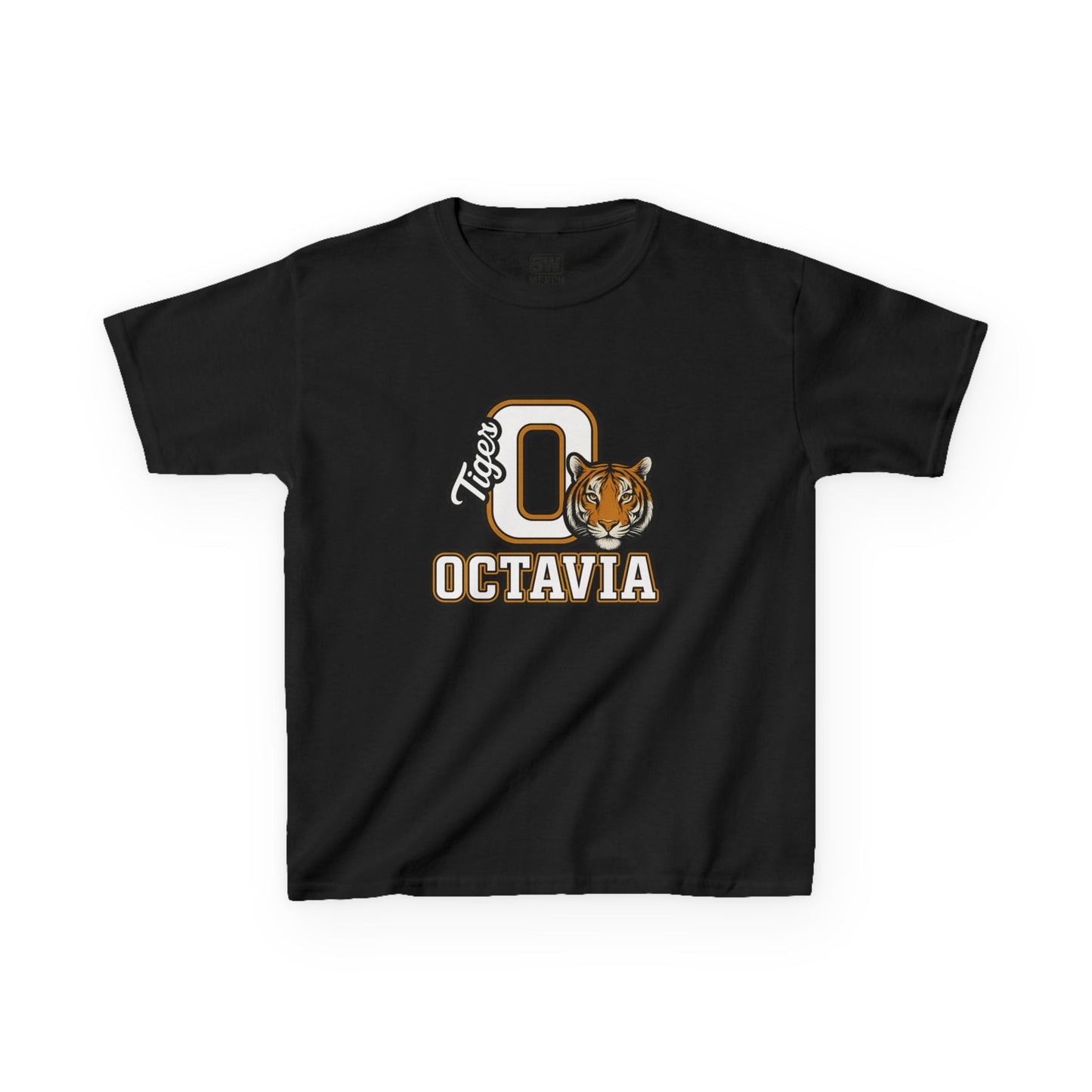Personalized Tiger Mascot T-Shirt – Custom Name Varsity Style School Spirit Tee, Sports Team Pride Shirt, Gift for Kids & Adults