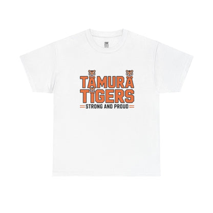 Adult Tiger Print Unisex Tee - Tamura Tigers Design